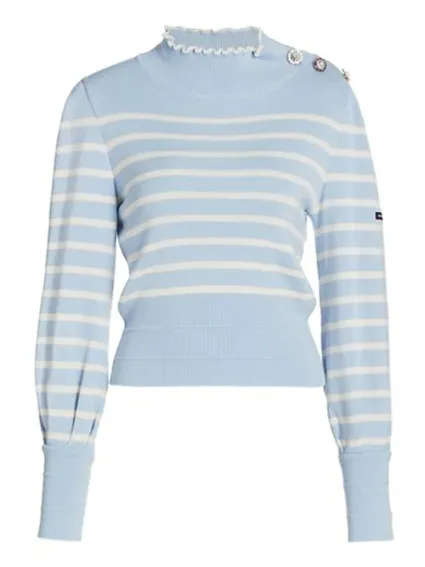 MARC JACOBS  |Stripes Casual Style Wool Long Sleeves Medium Office Style