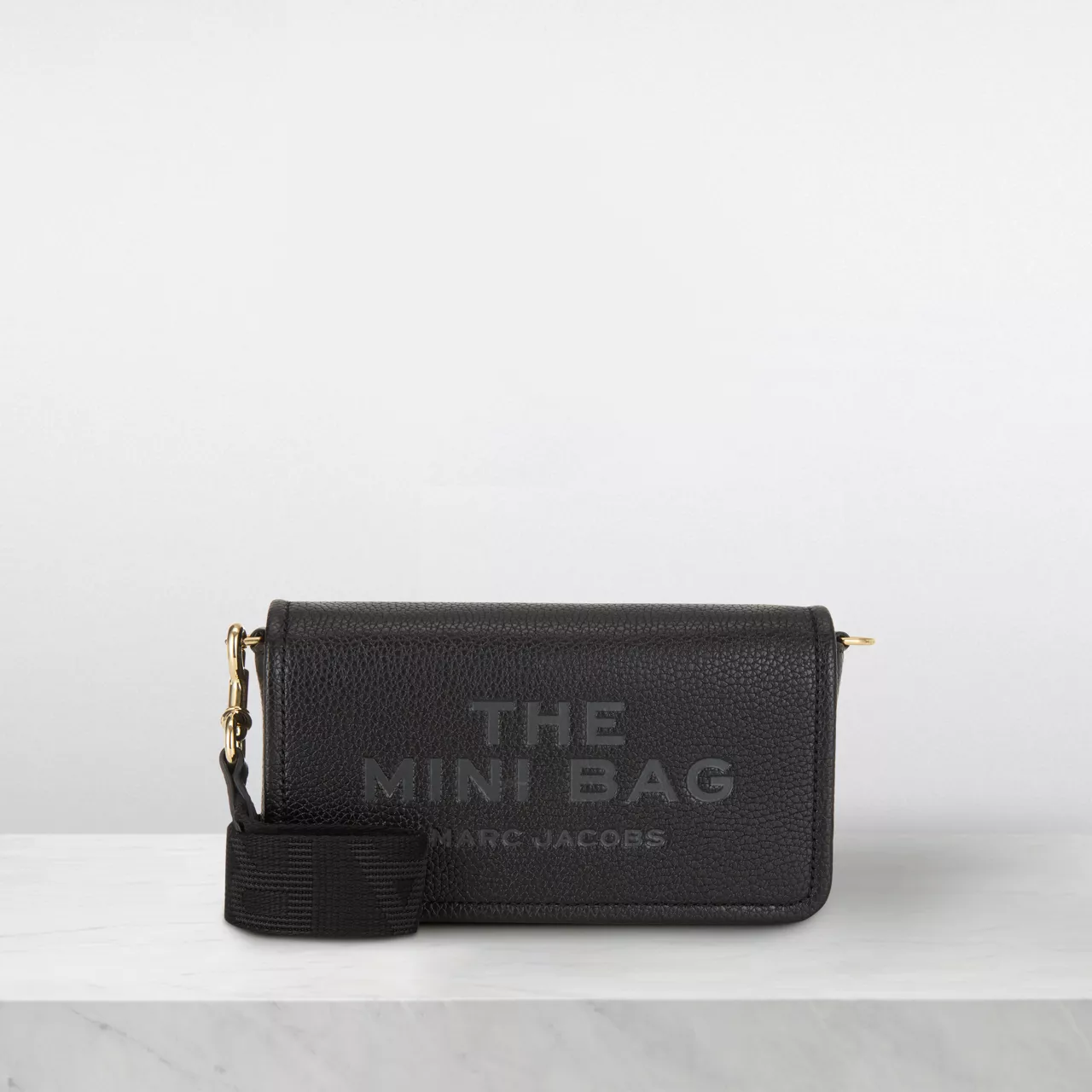 MARC JACOBS The Leather Mini Bag - Black