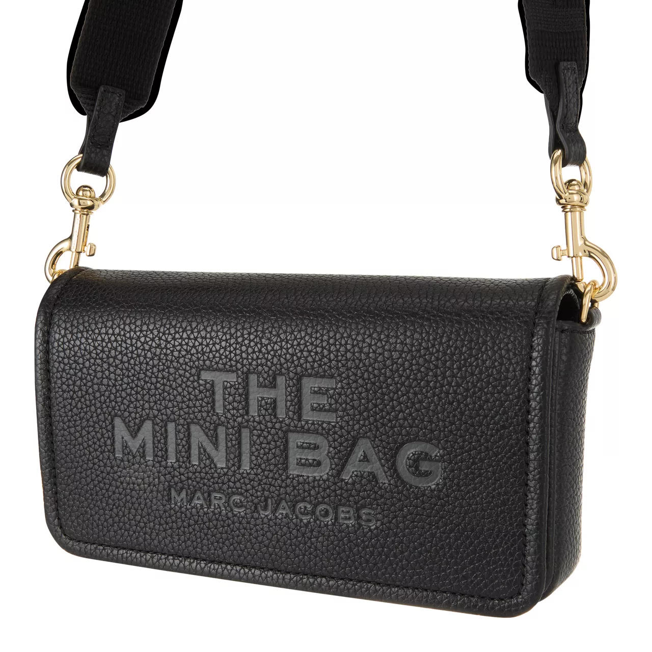 MARC JACOBS The Leather Mini Bag - Black