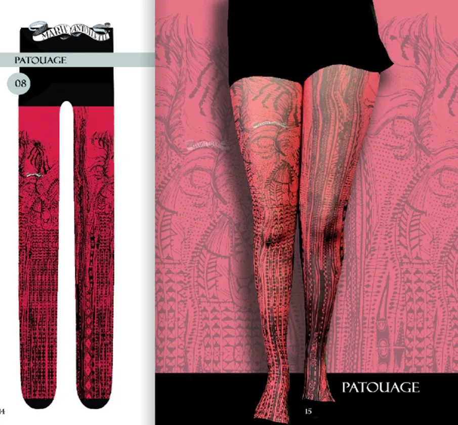 Marie Antoilette Clearance Patouage Tights