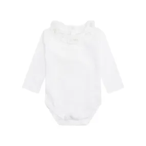 Marie Chantal Angel Wing Ruffle Collar Onesie