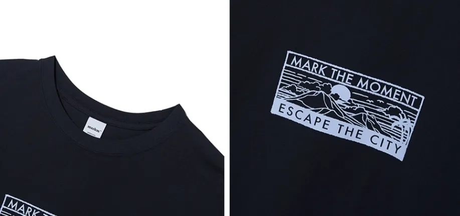 MARKM  |Unisex Cotton Short Sleeves Logo T-Shirts