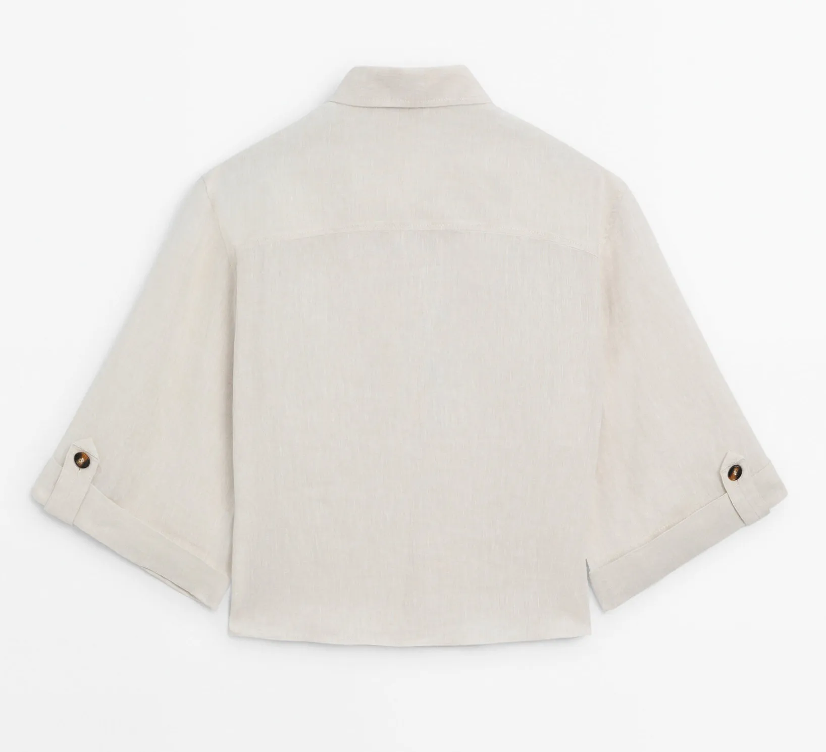 Massimo Dutti  |Casual Style Linen Shirts & Blouses