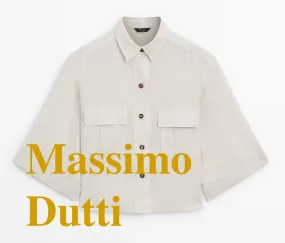 Massimo Dutti  |Casual Style Linen Shirts & Blouses