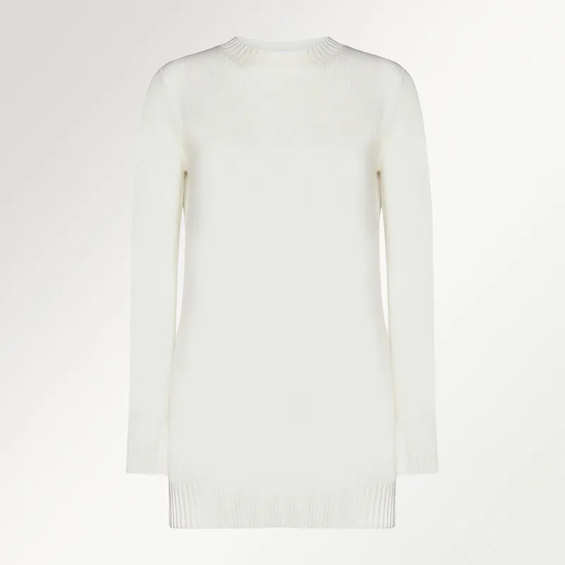 MaxMara  |Casual Style Wool Long Sleeves Plain Office Style