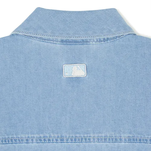 MLB Korea  |Unisex Denim Cotton Logo Shirts