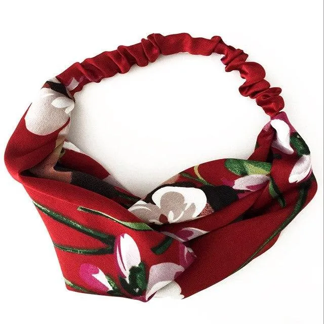 New Summer Bohemian  Print Hair Band For Women