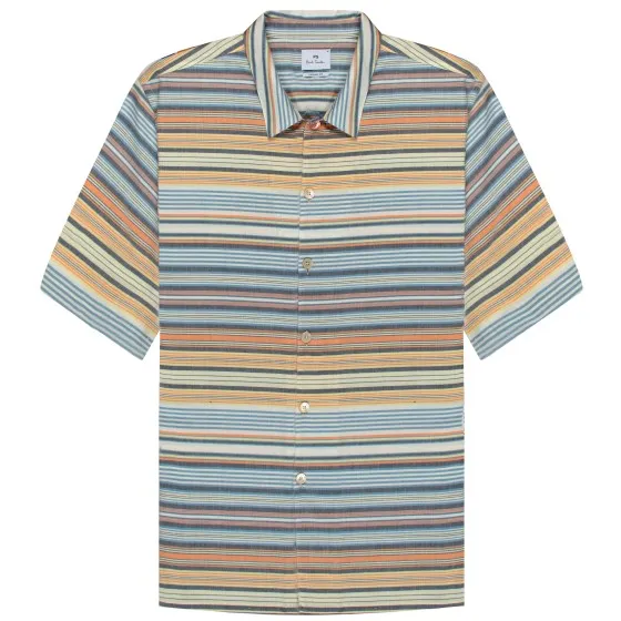 Paul Smith SS Casual Striped Shirt Multi