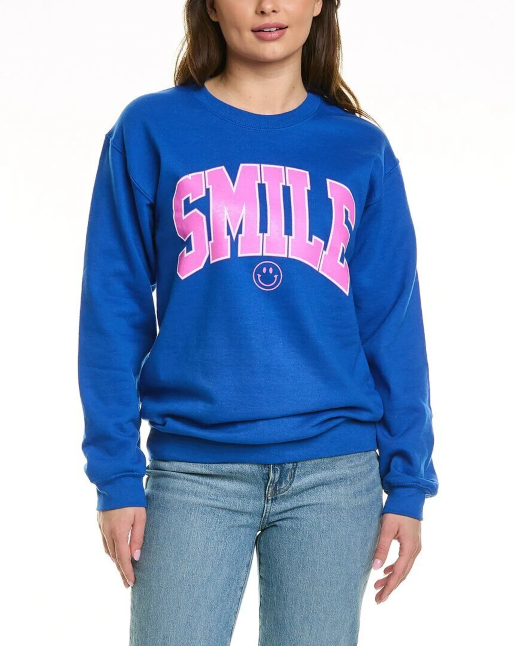 PrincePeterR Smile Varsity Pullover