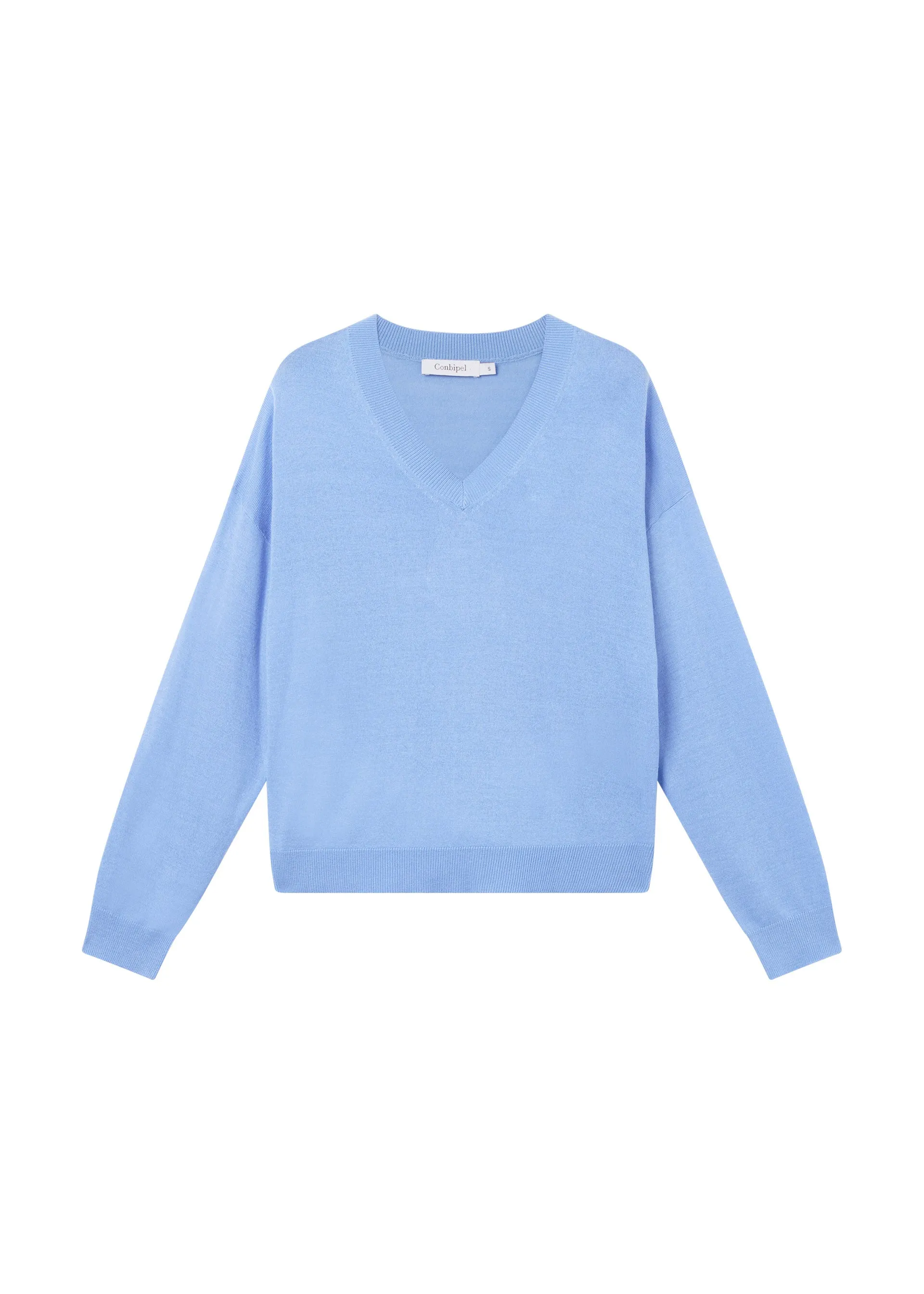 Pullover collo a V