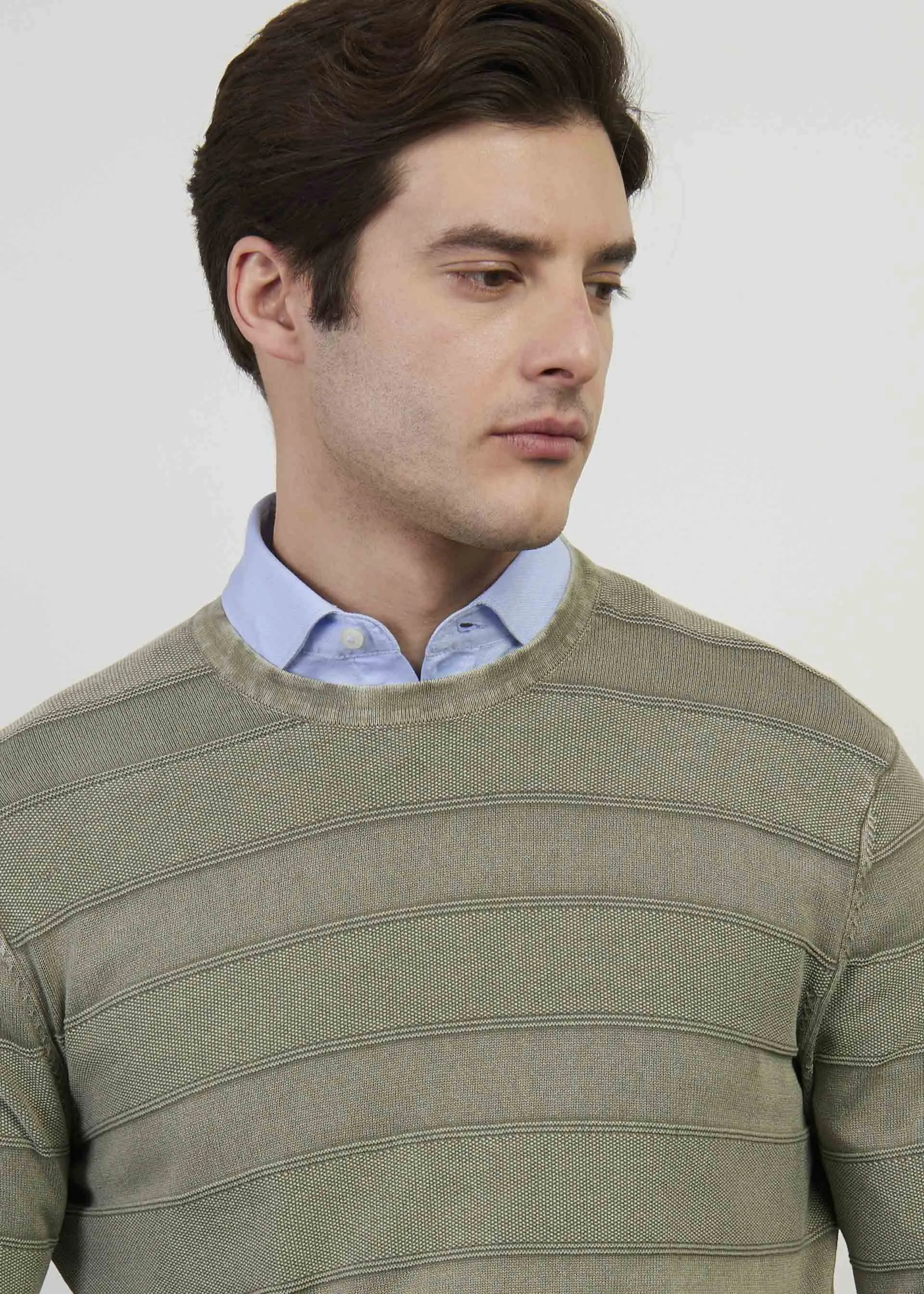 Pullover in puro cotone