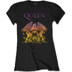 Queen Ladies Gradient Crest