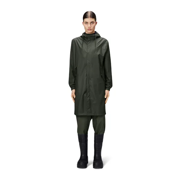 Rains Fishtail Parka (green)