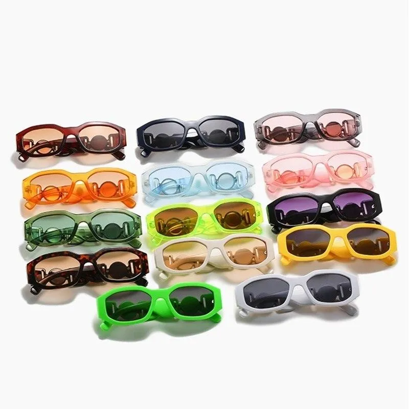 Resin Square Sunglasses for Women in Fashion Luxury Shades