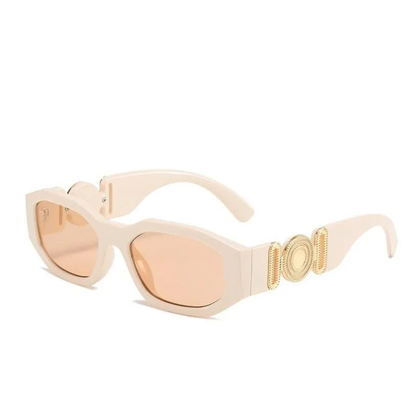 Resin Square Sunglasses for Women in Fashion Luxury Shades