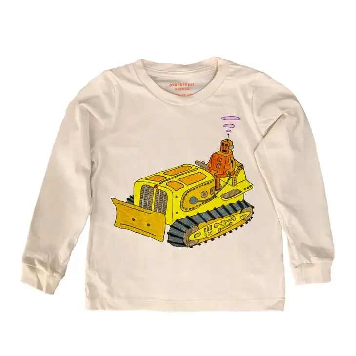 Robot Bulldozer S/S or L/S Tee or Onesie