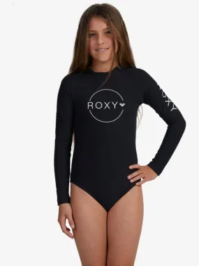 Roxy Long Sleeve Girls Heater Rashie Onesie