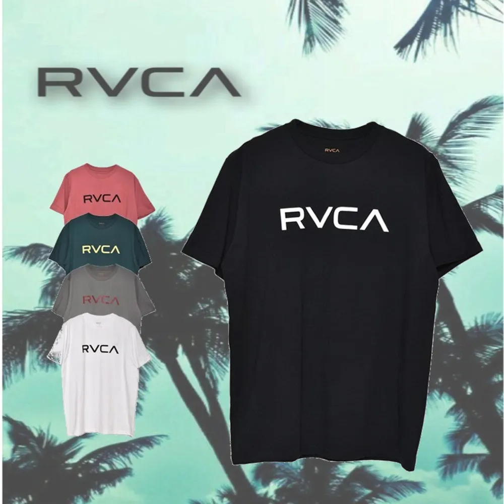 RVCA  |Unisex Short Sleeves Logo T-Shirts