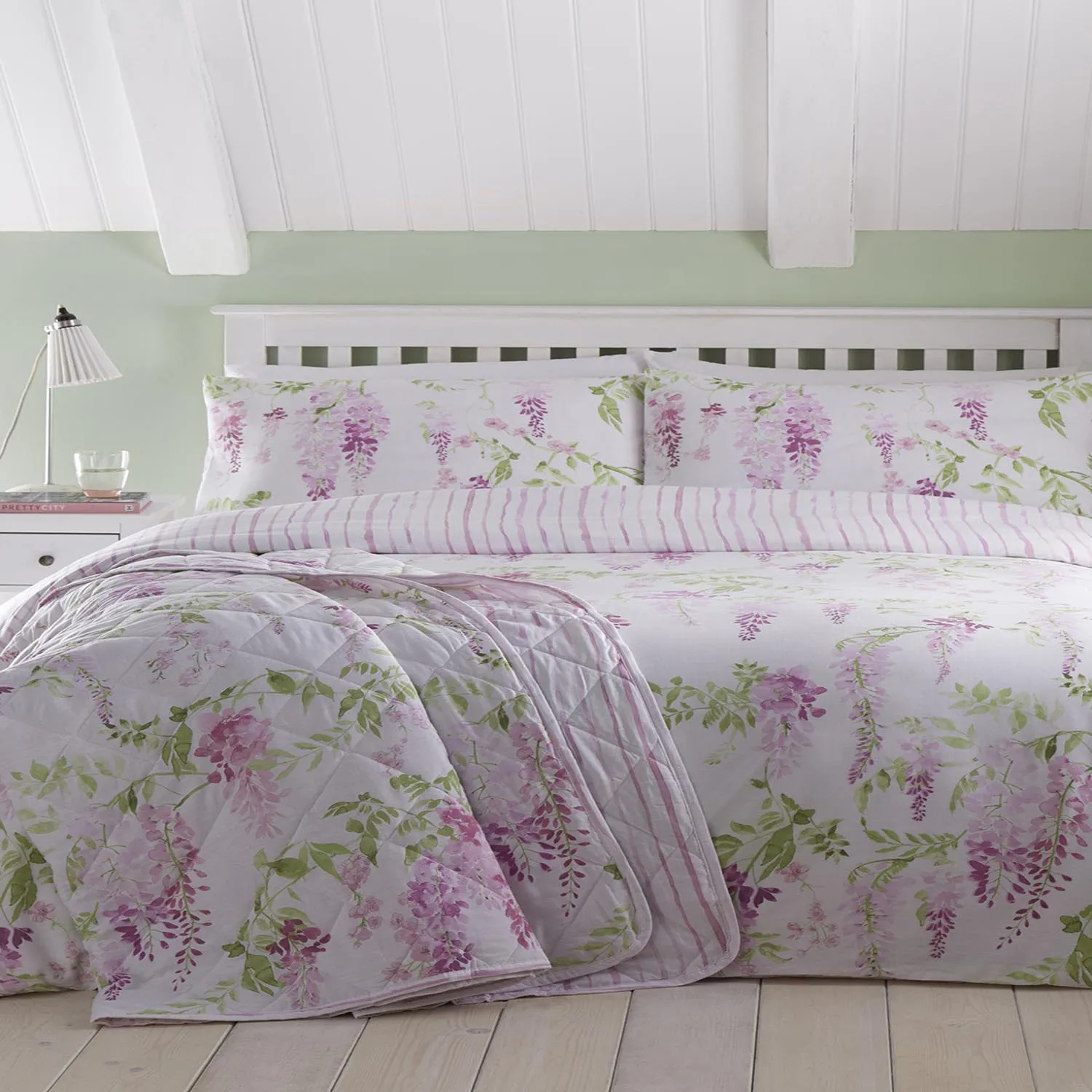 Siobhan Pink Duvet Cover