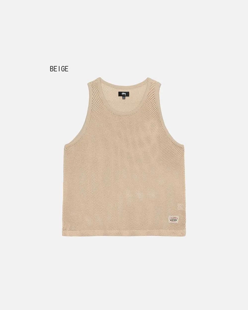 STUSSY  |Unisex Plain Cotton Logo Skater Style Tanks