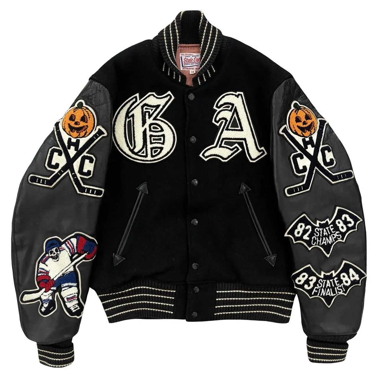 Style Eyes Varsity Jacket