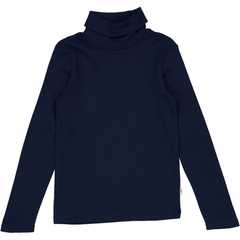 T-Shirt Roll Neck Wool