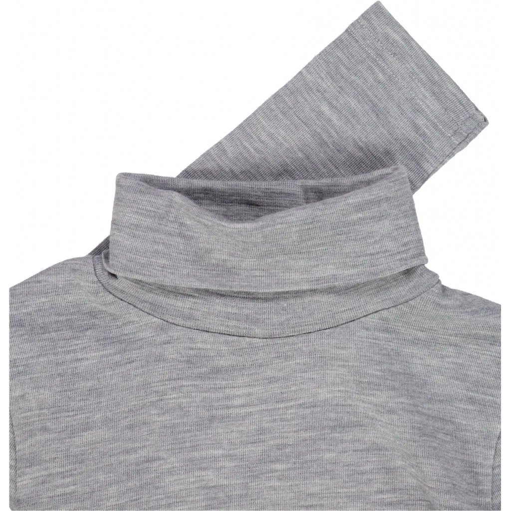 T-Shirt Roll Neck Wool