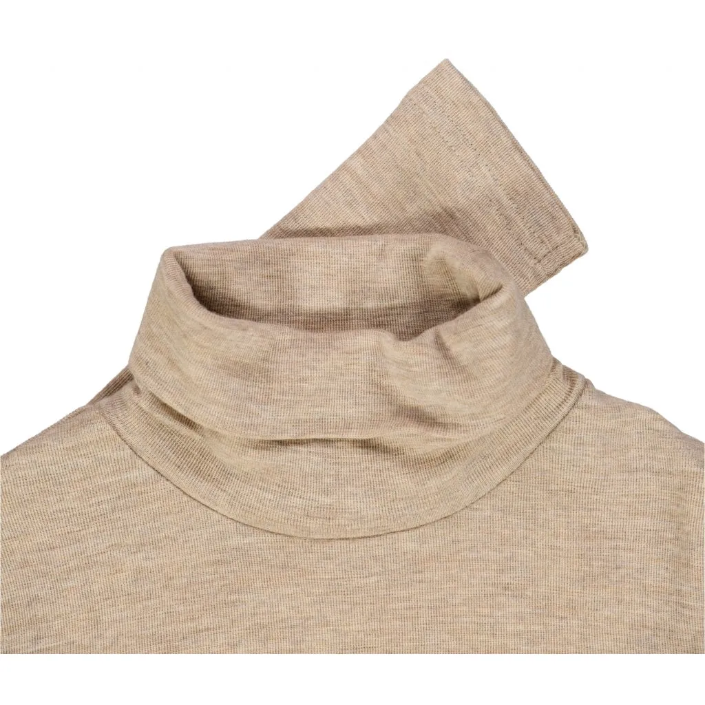 T-Shirt Roll Neck Wool