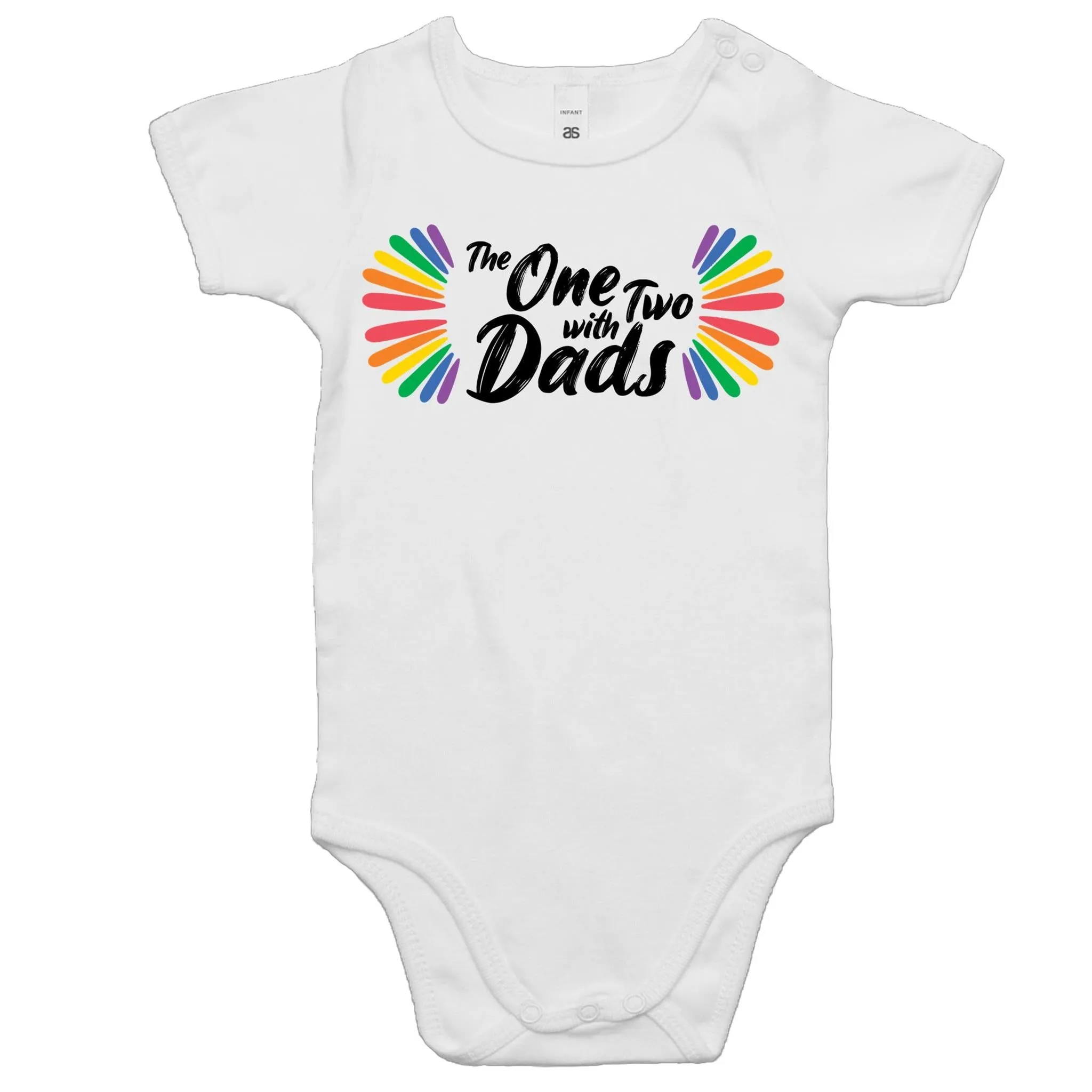 The One with Two Dads Baby Onesie (BA009)