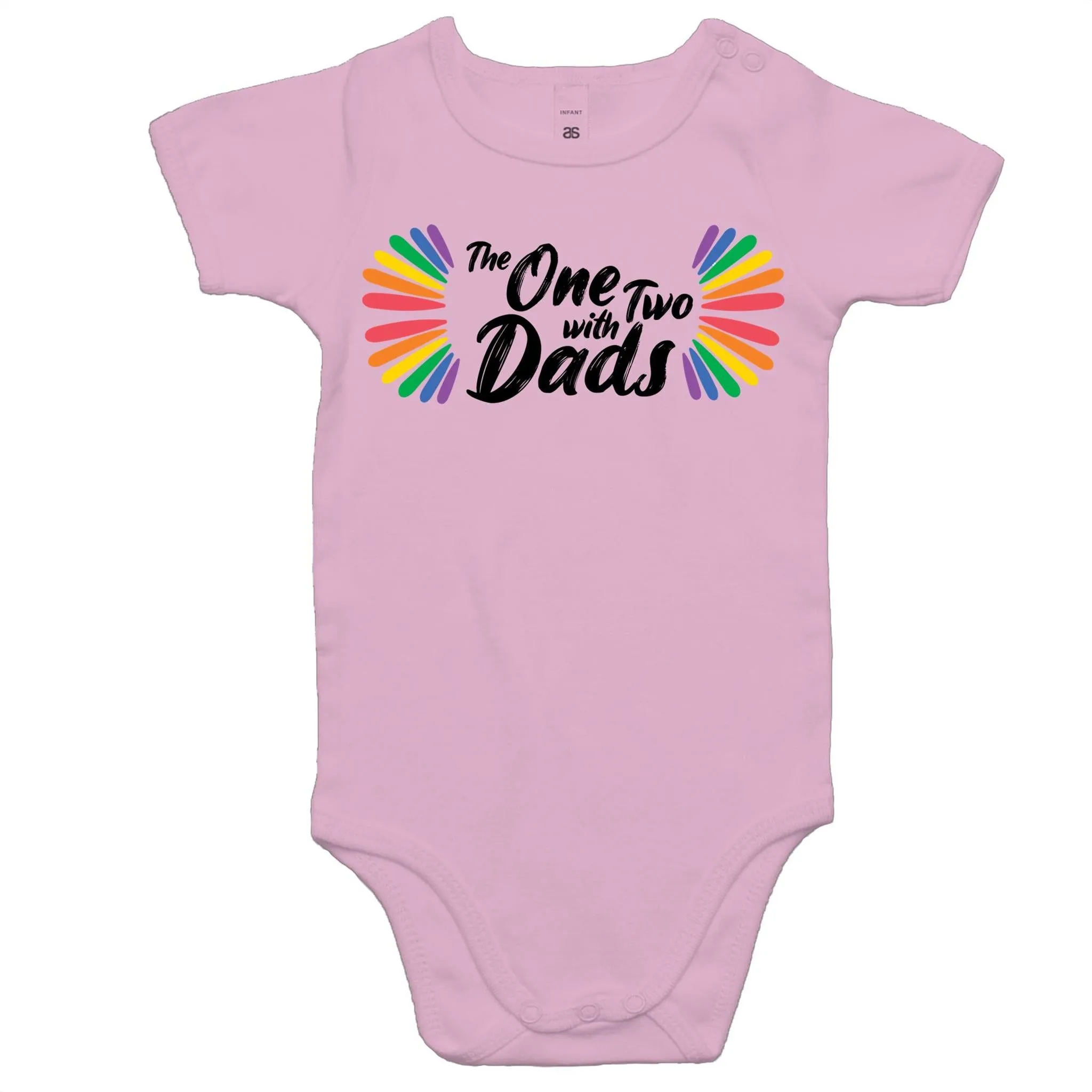 The One with Two Dads Baby Onesie (BA009)