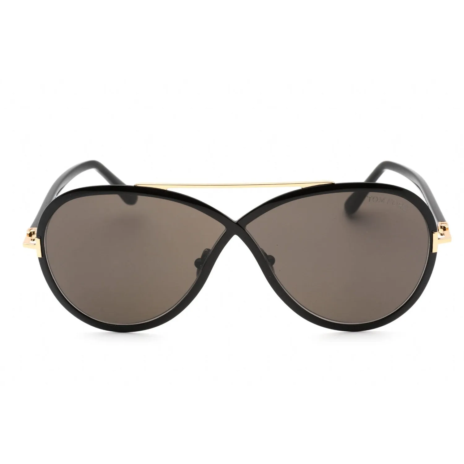 Tom Ford FT1007 Sunglasses Shiny Black / Smoke Unisex