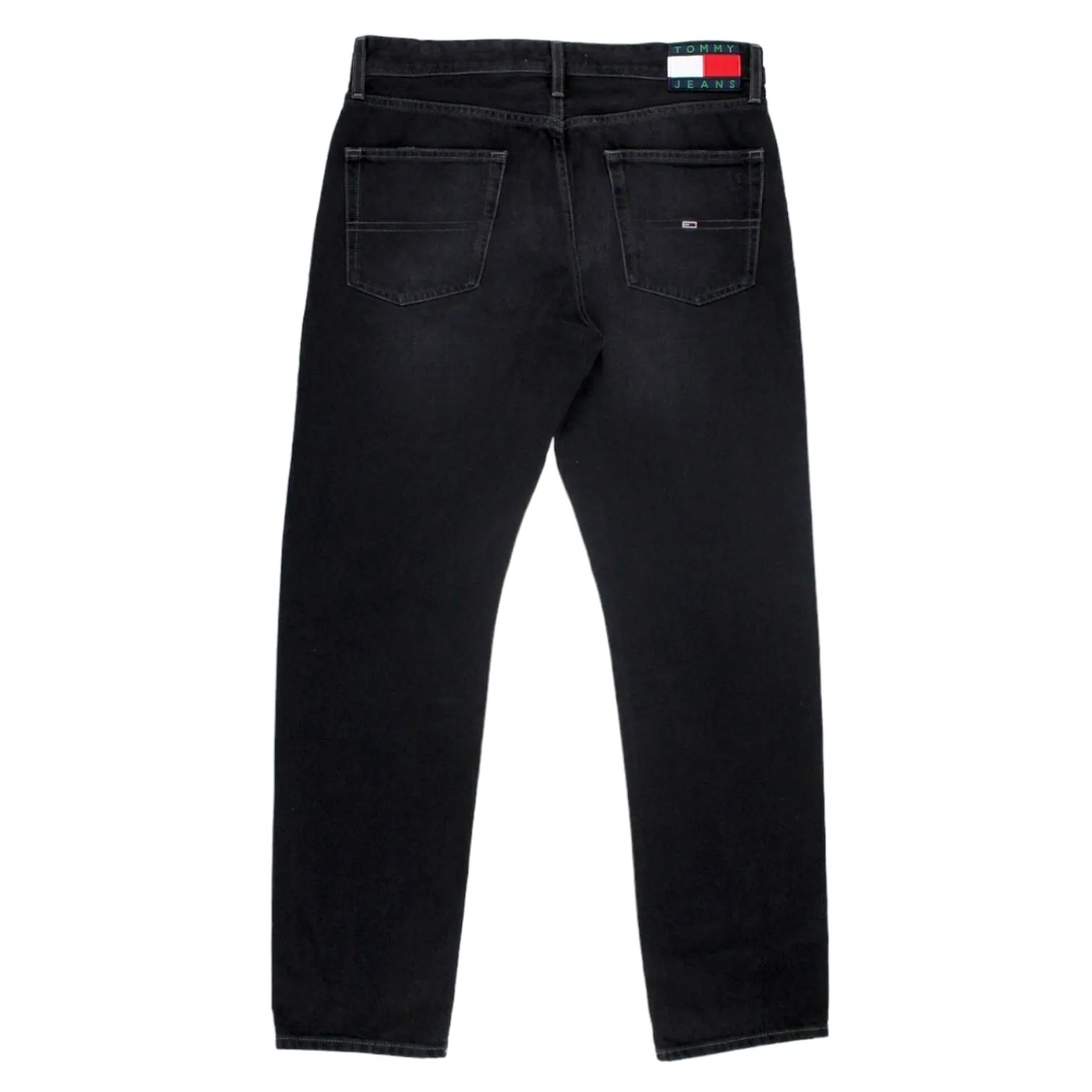 Tommy Jeans Black Denim Distressed Jeans