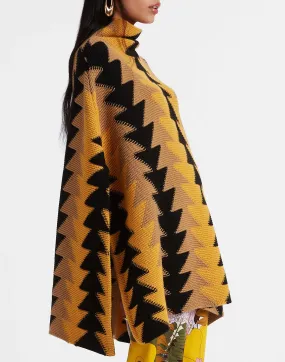 Trine Cape in Yellow for Women | La DoubleJ