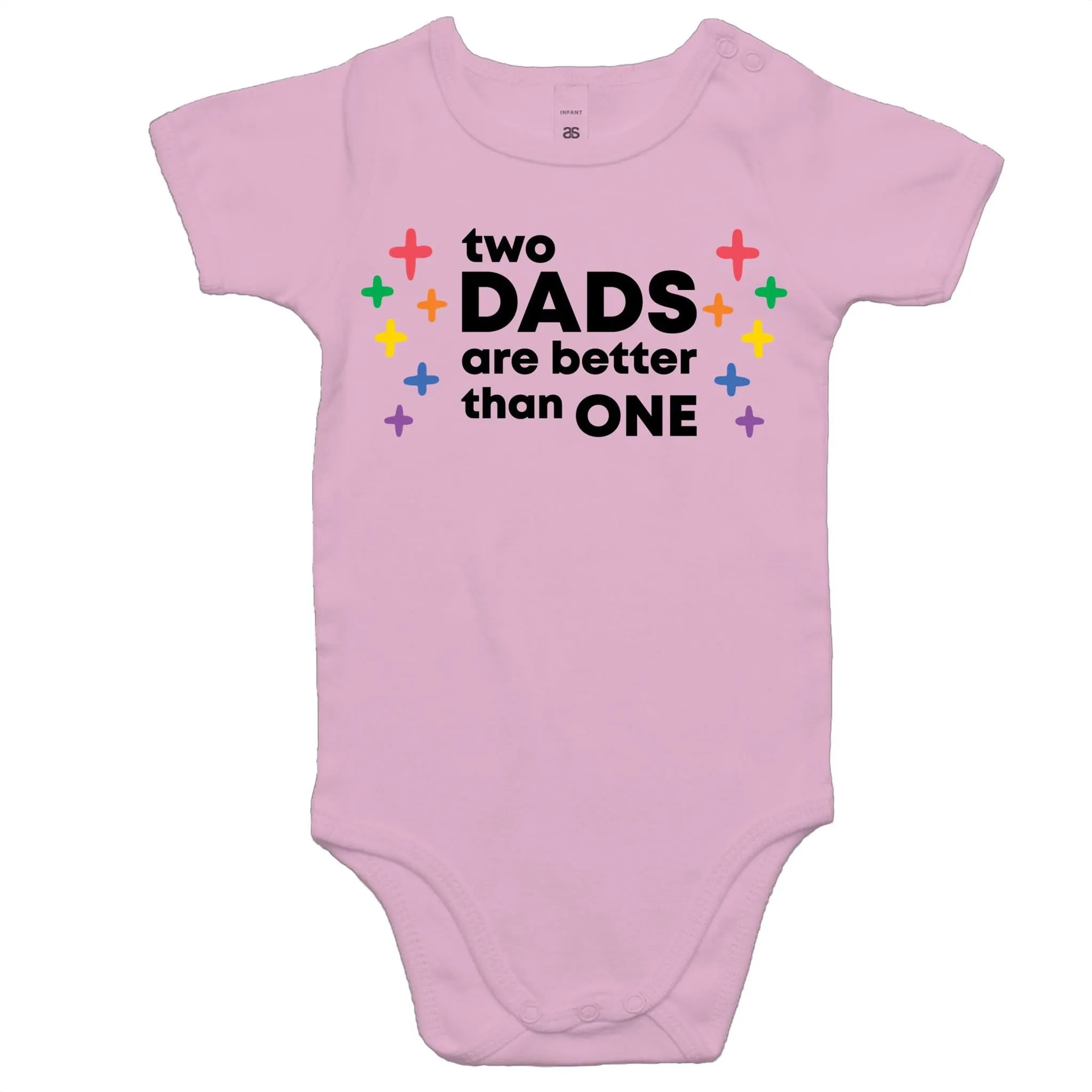 Two Dads are better than One Baby Onesie (BA007)