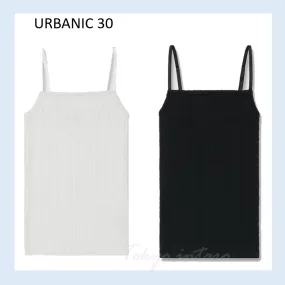 Urbanic 30  |Casual Style Street Style Logo Tanks & Camisoles