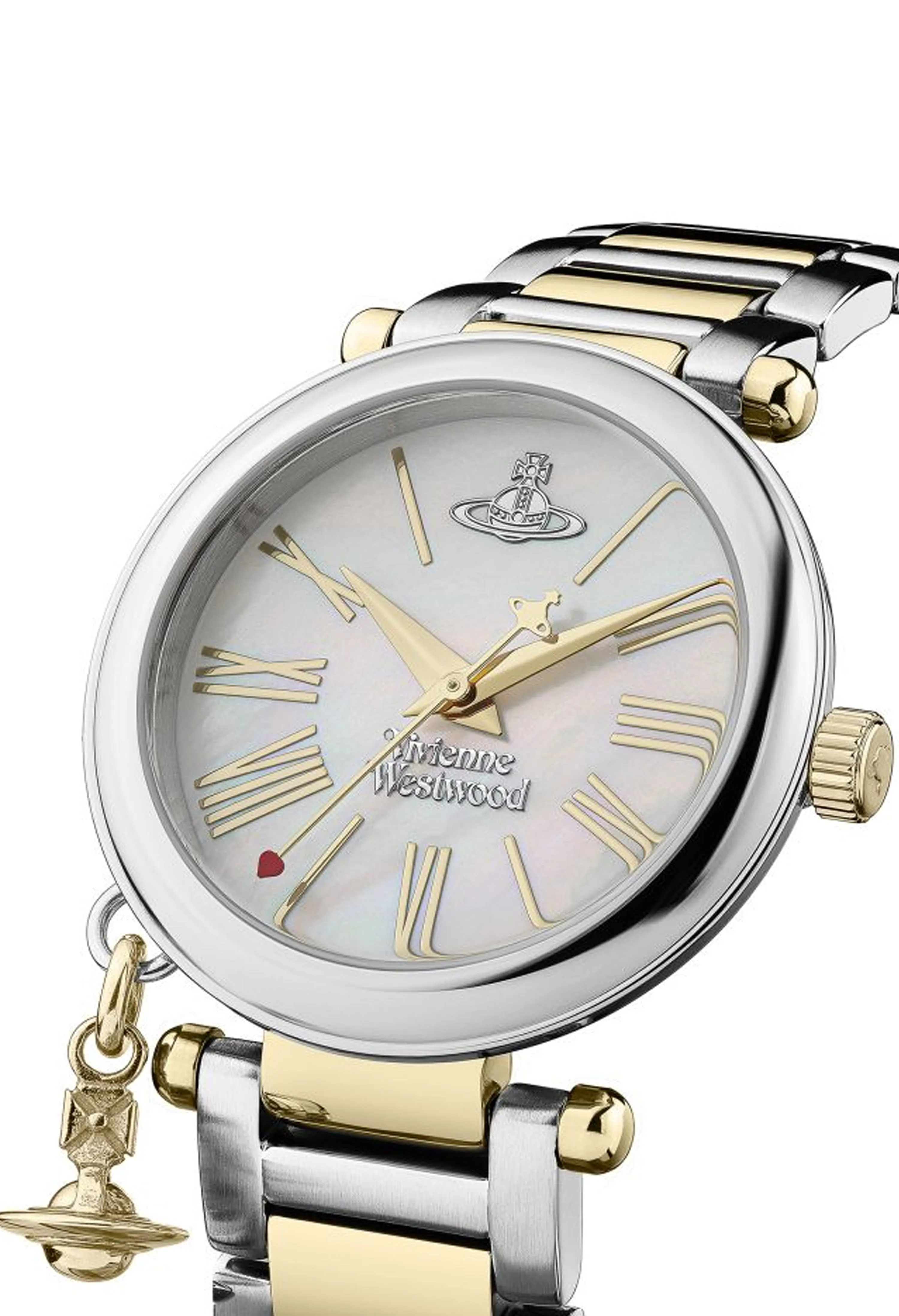 Vivienne Westwood Ladies Mother Orb Watch Stainless Steel GP