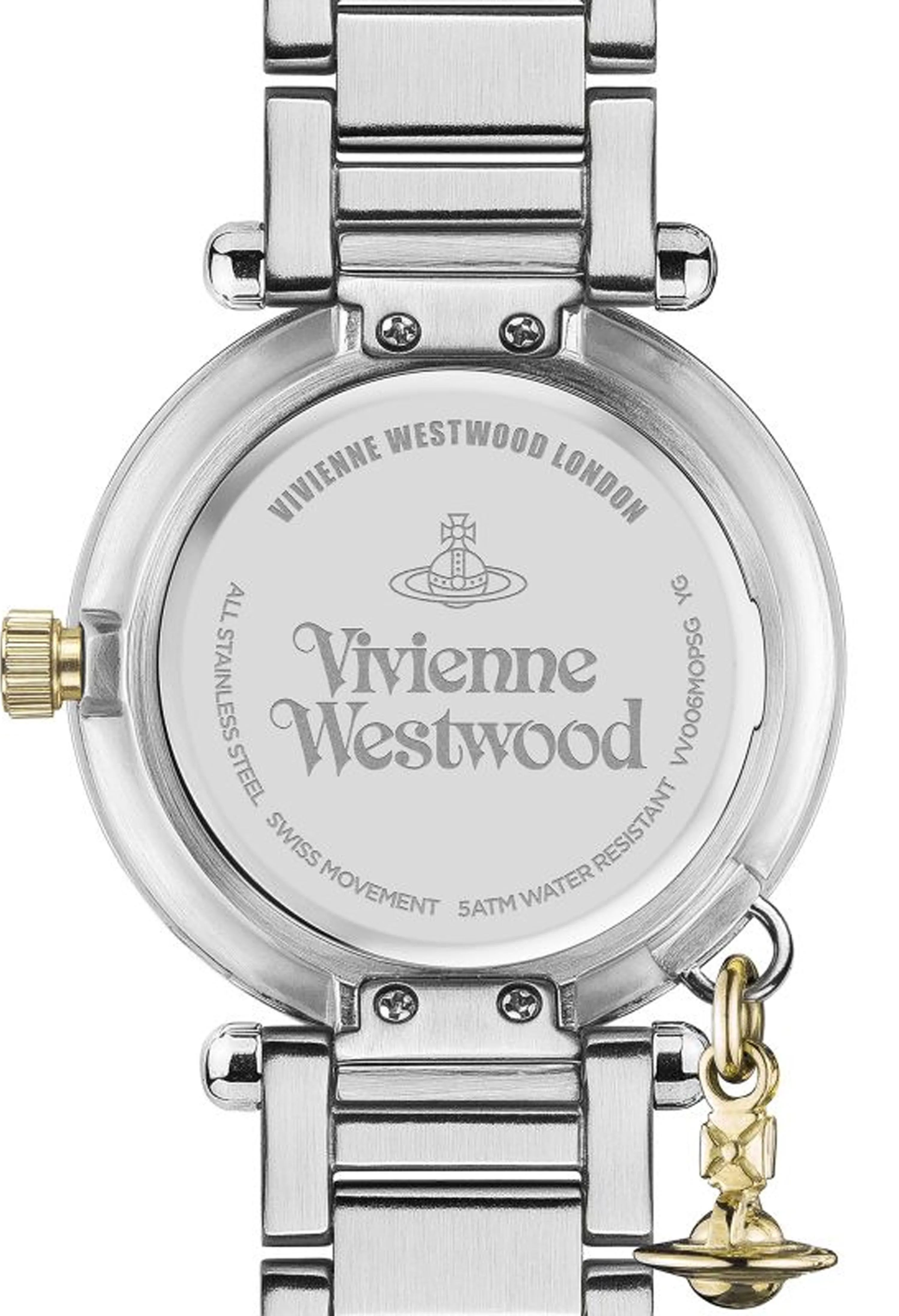 Vivienne Westwood Ladies Mother Orb Watch Stainless Steel GP