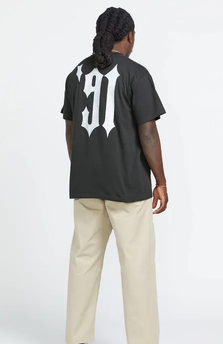 Volcom  |Unisex Cotton Logo T-Shirts