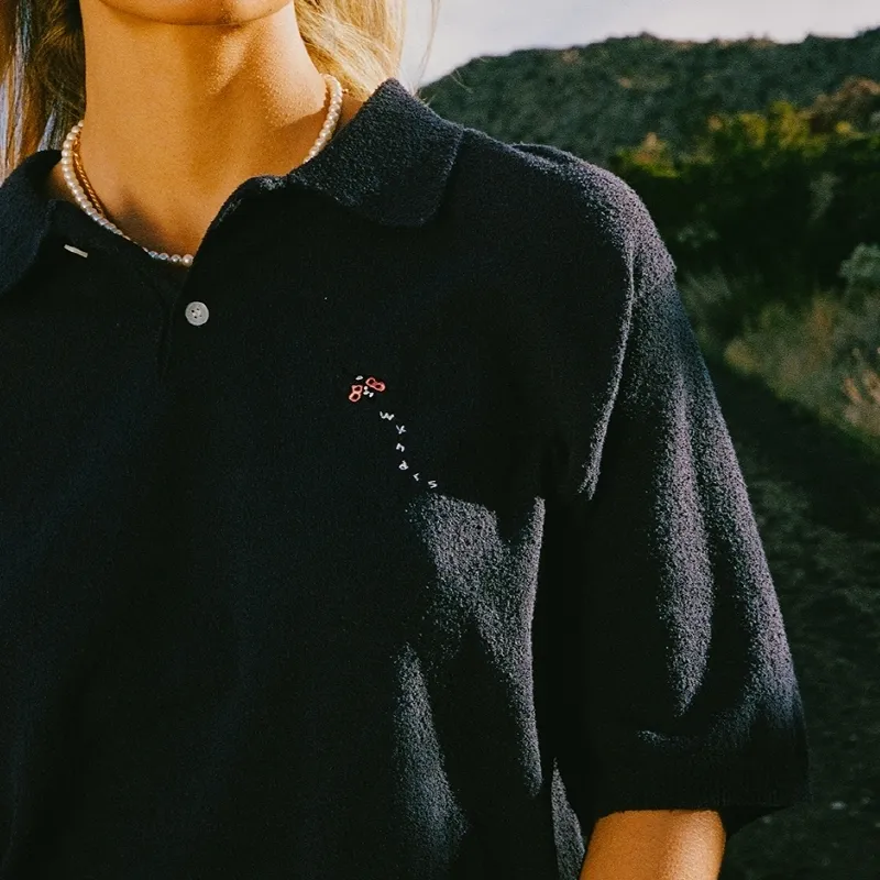 WKNDRS  |Unisex Nylon Street Style Plain Cotton Short Sleeves Logo