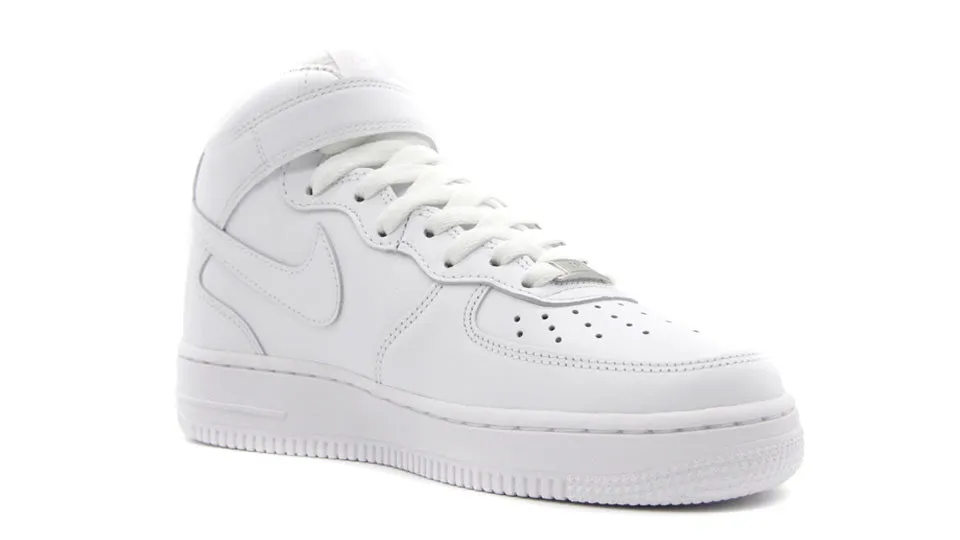 (WMNS) AIR FORCE 1 ‘07 MID “TRIPLE WHITE” WHITE/WHITE/WHITE