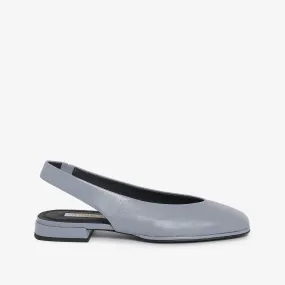 Women's leather ballet flat