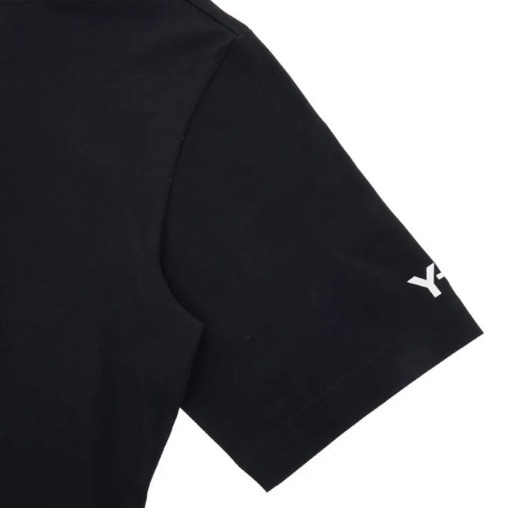 Y-3  |Crew Neck Unisex Street Style Plain Cotton Short Sleeves